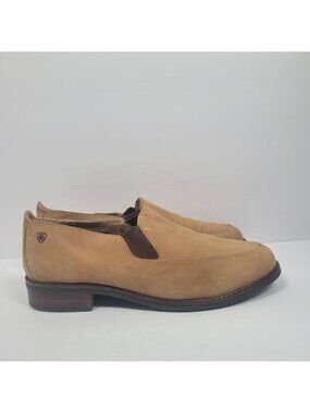 Ariat Cruiser Men's Tan Leather Slip On Shoes 93056 US Size 8.5